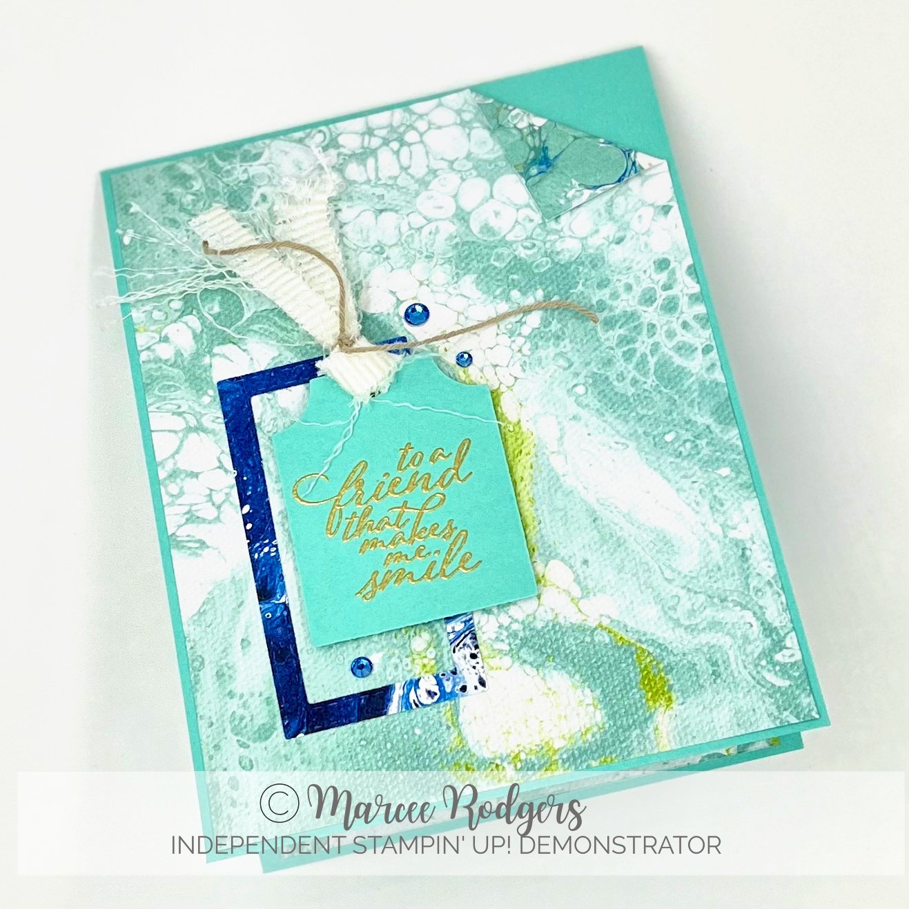 Waves of the Ocean, early release from stampin' up