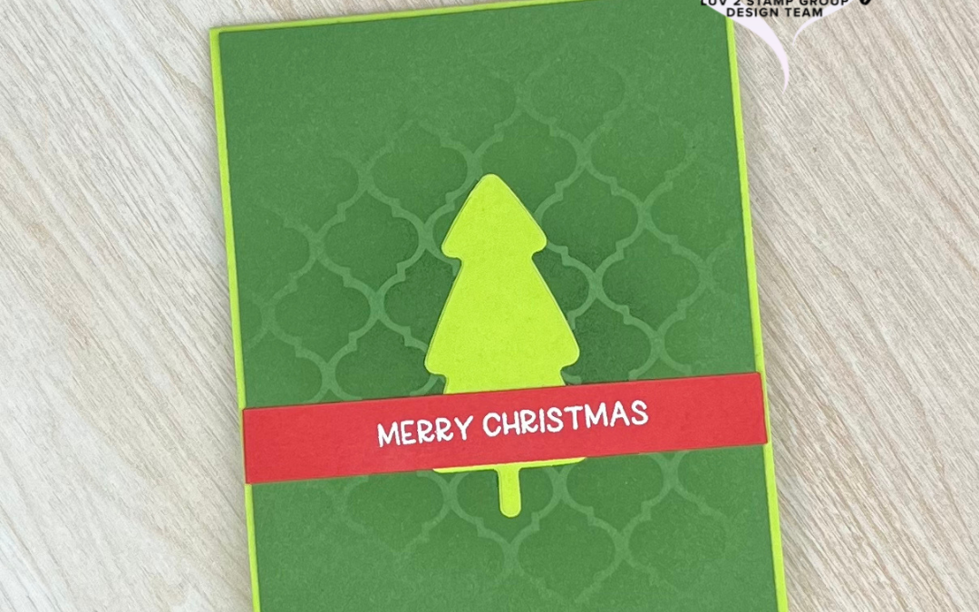 YOUTUBE LIVE-SPRUCED UP CHRISTMAS CARDS