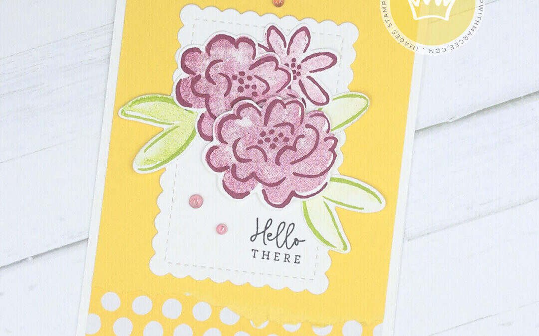 Stampin’ Up! Darling Details Hello Card