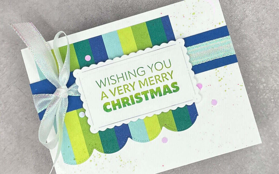 Stampin’ Up! Christmas Card | Joy To You | 2023 Mini Catalog