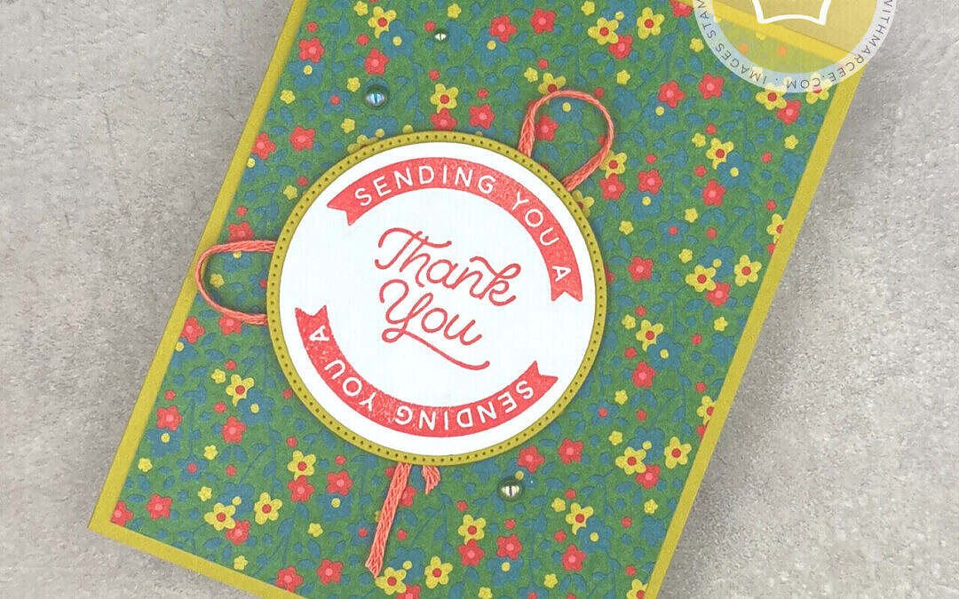 Elevate Your Gratitude Cards with New Garden Walk DSP | Stampin’ Up! Inspiration